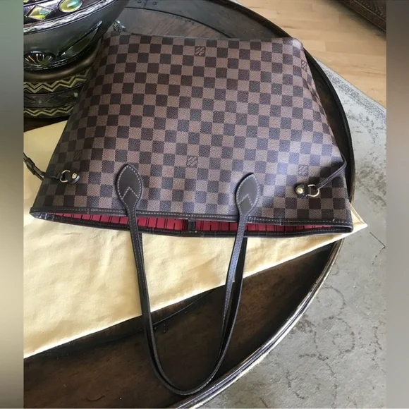 Gorgeous Louis Vuitton Neverfull MM Damier Ebene - Picture 16 of 17